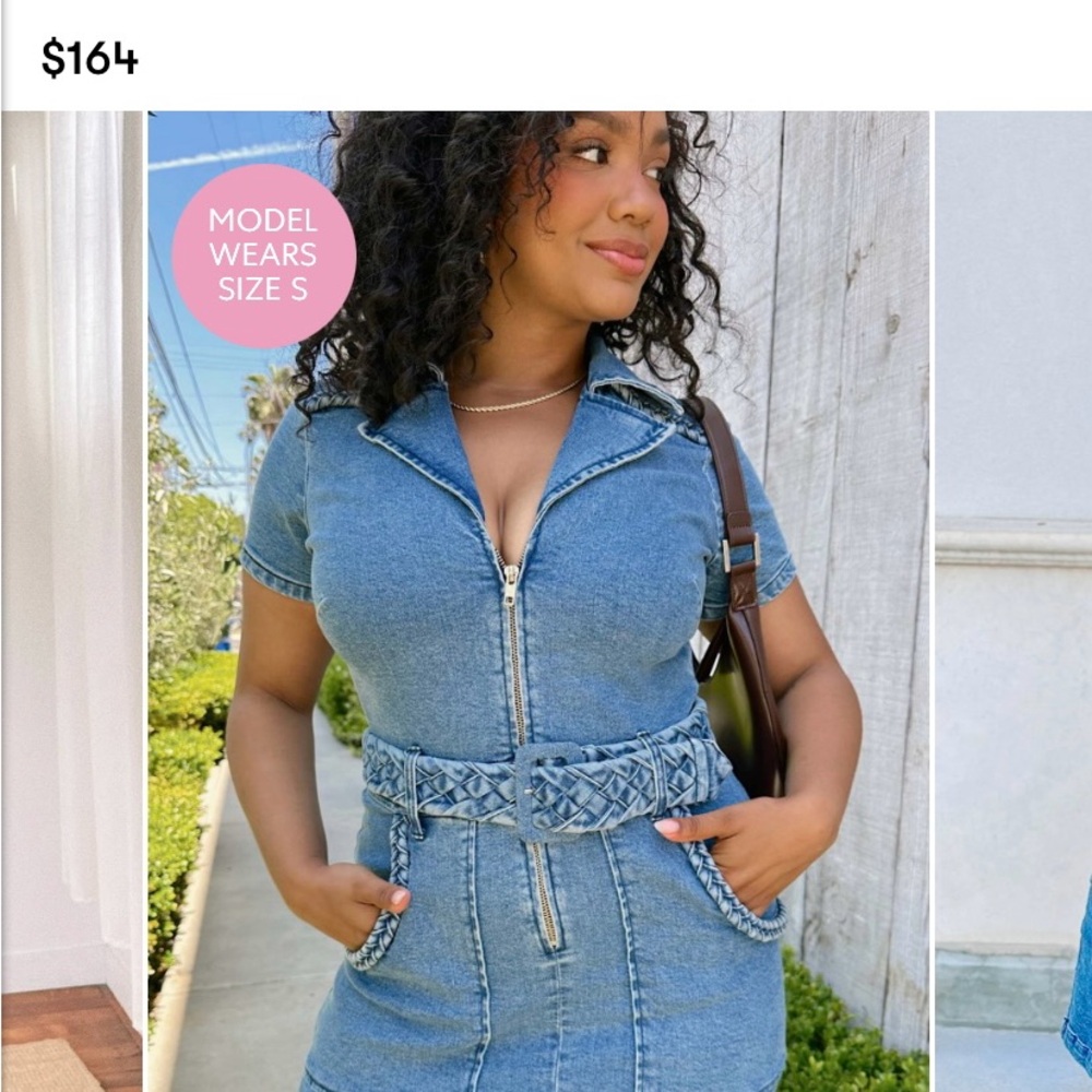 Stylish Blue Denim Women's Jean Dress